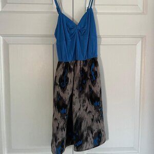 Abercrombie & Fitch XS Blue Mini Dress